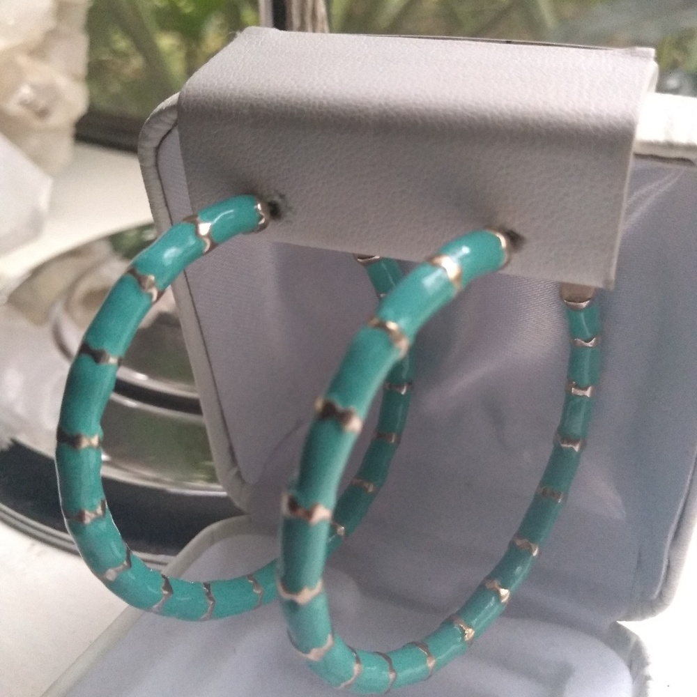 Hoop earrings